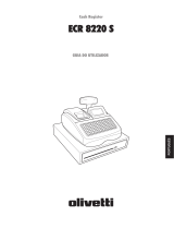 Olivetti ECR 8220 Manual do proprietário