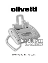 Olivetti Fax-Lab 220 Manual do proprietário