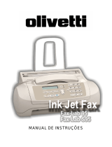 Olivetti Fax-Lab 95 Manual do proprietário