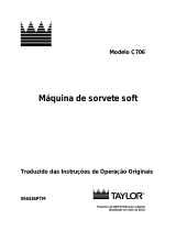 Taylor Model C706 Manual do proprietário