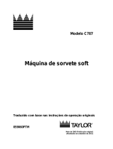 Taylor Model C707 Manual do proprietário
