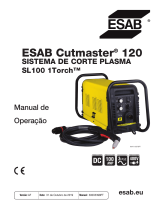 ESAB Cutmaster 120 Plasma Cutting System Manual do usuário