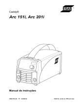 ESAB Arc 151i, Arc 201i Manual do usuário