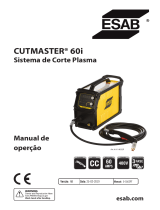 ESAB Cutmaster 60I PLASMA CUTTING SYSTEM Manual do usuário
