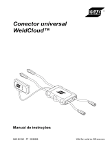 ESAB WeldCloud™ Universal Connector Manual do usuário