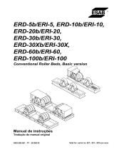 ESAB ERD-20b/ERI-20 Manual do usuário