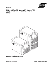 ESAB Mig 5000i WeldCloud™ Manual do usuário