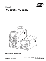 ESAB Tig 1500i, Tig 2200i Manual do usuário