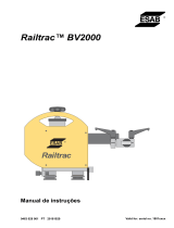 ESAB Railtrac™ BV2000 Manual do usuário