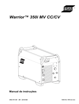 ESAB Warrior™ 350i MV CC/CV Manual do usuário