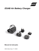 ESAB Air Battery Charger Manual do usuário