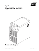 ESAB Tig 4300iw AC/DC Manual do usuário