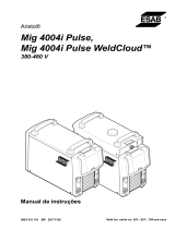 ESAB Mig 4004i Pulse Manual do usuário