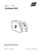 ESAB YardFeed 200 Manual do usuário