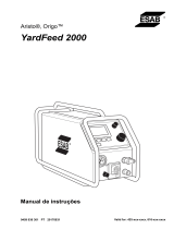 ESAB YardFeed 2000 Manual do usuário