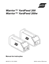 ESAB Warrior™ YardFeed 200w Manual do usuário