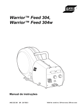 ESAB Warrior™ Feed 304, Warrior™ Feed 304w Manual do usuário