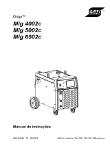 ESAB Mig 6502c Manual do usuário