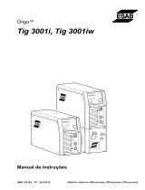 ESAB Tig 3001iw Manual do usuário