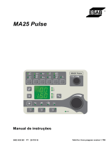 ESAB MA25 Pulse Manual do usuário