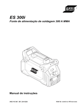 ESAB ES 300i Manual do usuário