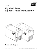 ESAB Mig 4004i Pulse Mig, 4004i Pulse WeldCloud™ Manual do usuário