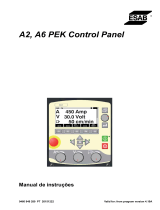 ESAB PEK A2 Manual do usuário