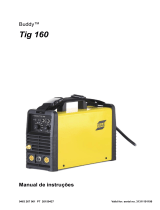 ESAB Tig 160 - Buddy™ Tig 160 Manual do usuário