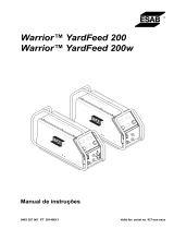 ESAB Warrior™ YardFeed 200 Manual do usuário
