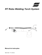 ESAB RT Robo Welding Torch System Manual do usuário