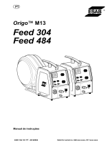 ESAB Origo™ Feed 484 M13 Manual do usuário