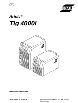 ESAB Tig 4000i Manual do usuário