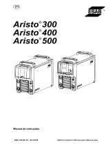 ESAB Aristo® 300, Aristo® 400, Aristo® 500 Manual do usuário