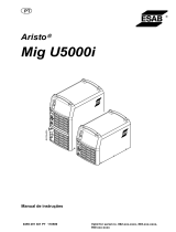 ESAB Mig U5000i Manual do usuário