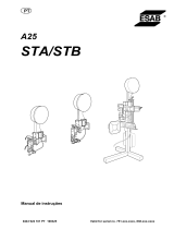 ESAB STA, STB A25 STA, A25 STB Manual do usuário