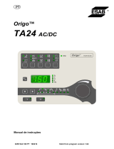 ESAB TA24 AC/DC Origo™ Manual do usuário