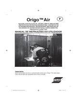ESAB Origo™ Air Manual do usuário
