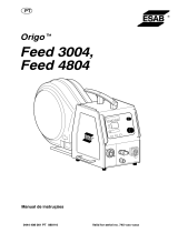 ESAB Feed 4804 - Origo™ Feed 3004 Manual do usuário