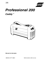 ESAB Professional 200 Caddy Manual do usuário