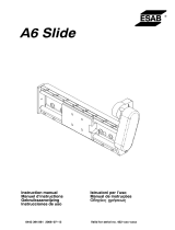 ESAB A6 Slide Manual do usuário