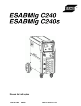 ESAB ESABMig C240 Manual do usuário