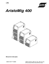 ESAB Aristo®Mig 400 Manual do usuário