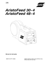 ESAB Aristo®Feed 30-4, Aristo®Feed 48-4 Manual do usuário
