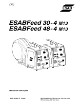 ESAB ESABFeed 48-4 M13 Manual do usuário
