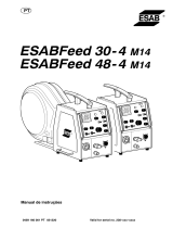 ESAB Feed 30-4 M14, Feed 48-4 M14 Manual do usuário