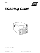 ESAB Mig C300i Manual do usuário
