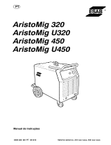 ESAB AristoMig 450 Aristo<sup>®</sup>Mig U320 Manual do usuário