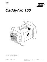 ESAB Caddy Arc 150 Manual do usuário