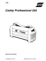 ESAB Caddy Professional 250 Manual do usuário