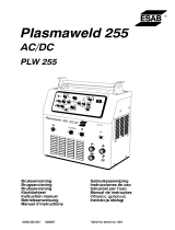 ESAB PLW 255 Manual do usuário